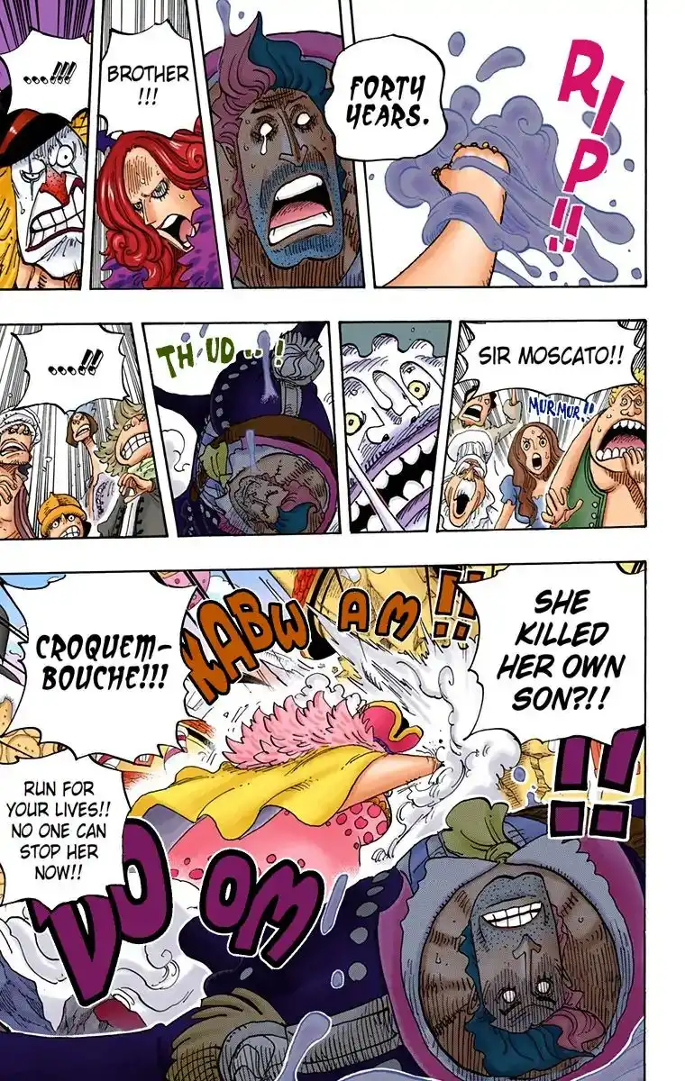 One Piece - Digital Colored Comics Chapter 829 12